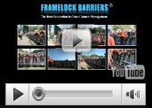 See Framelock Barriers™ Video of product applications